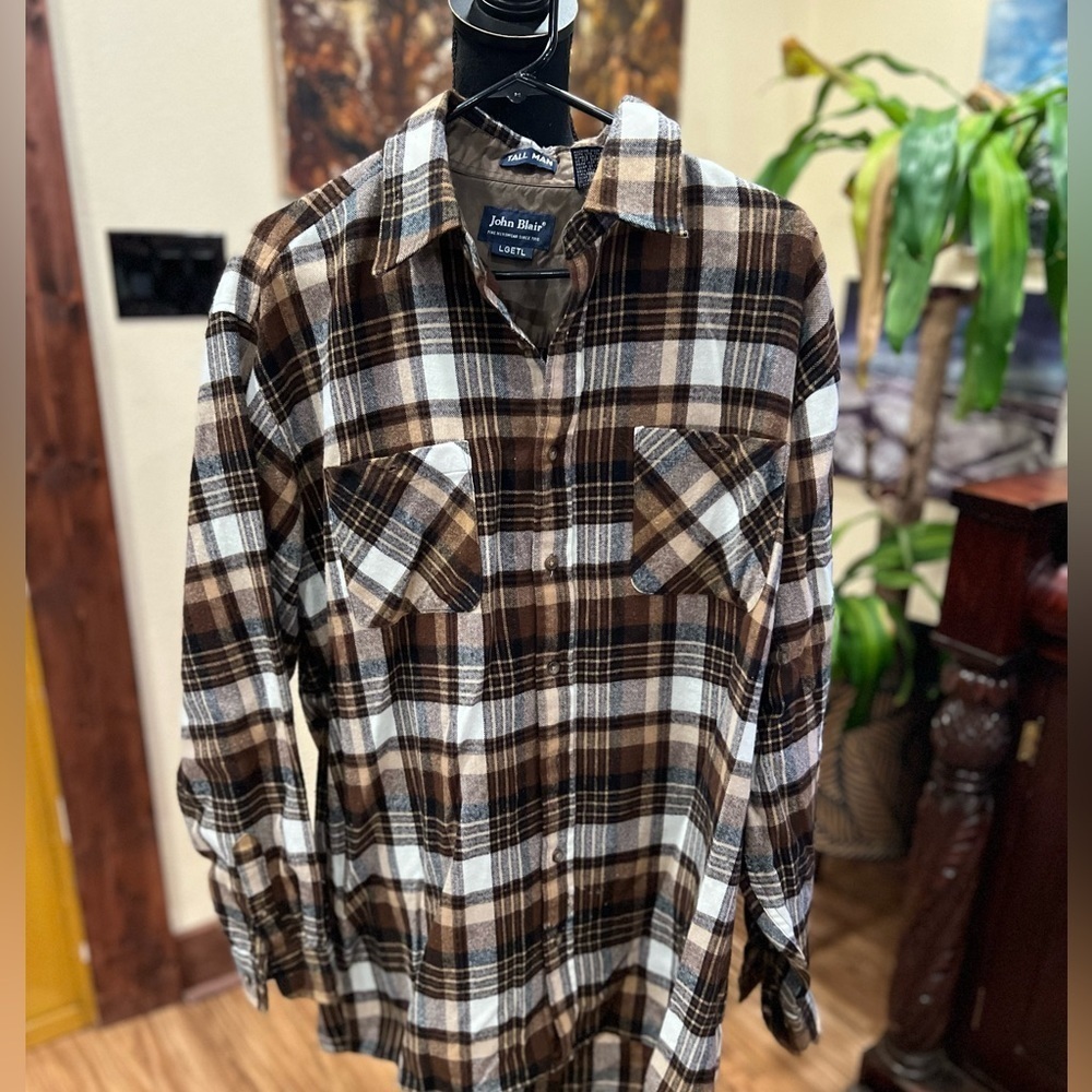 John Blair “Tall Man” flannel size large/tall in GUC